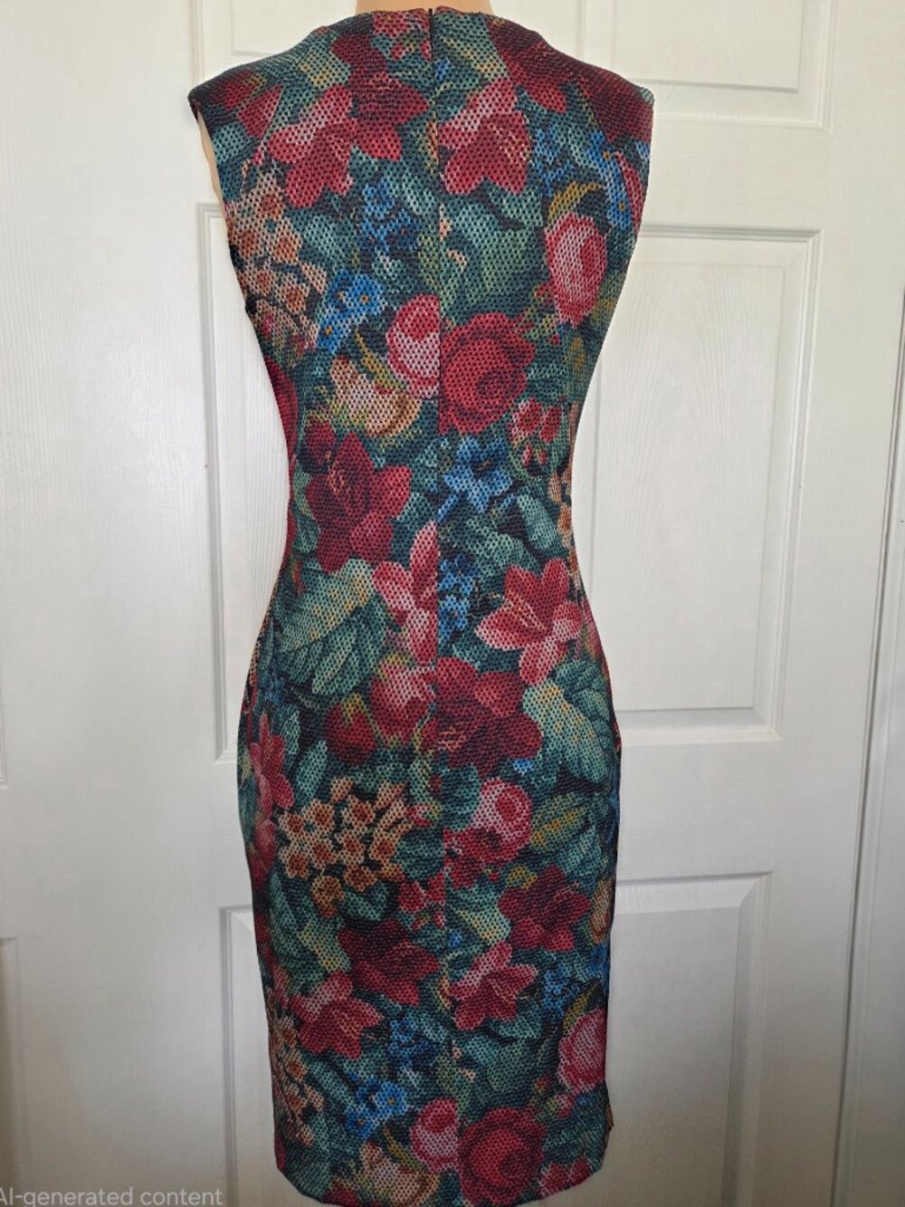 Phase 8 Sleeveless Floral Midi Floral Dress - Picture 6 of 16